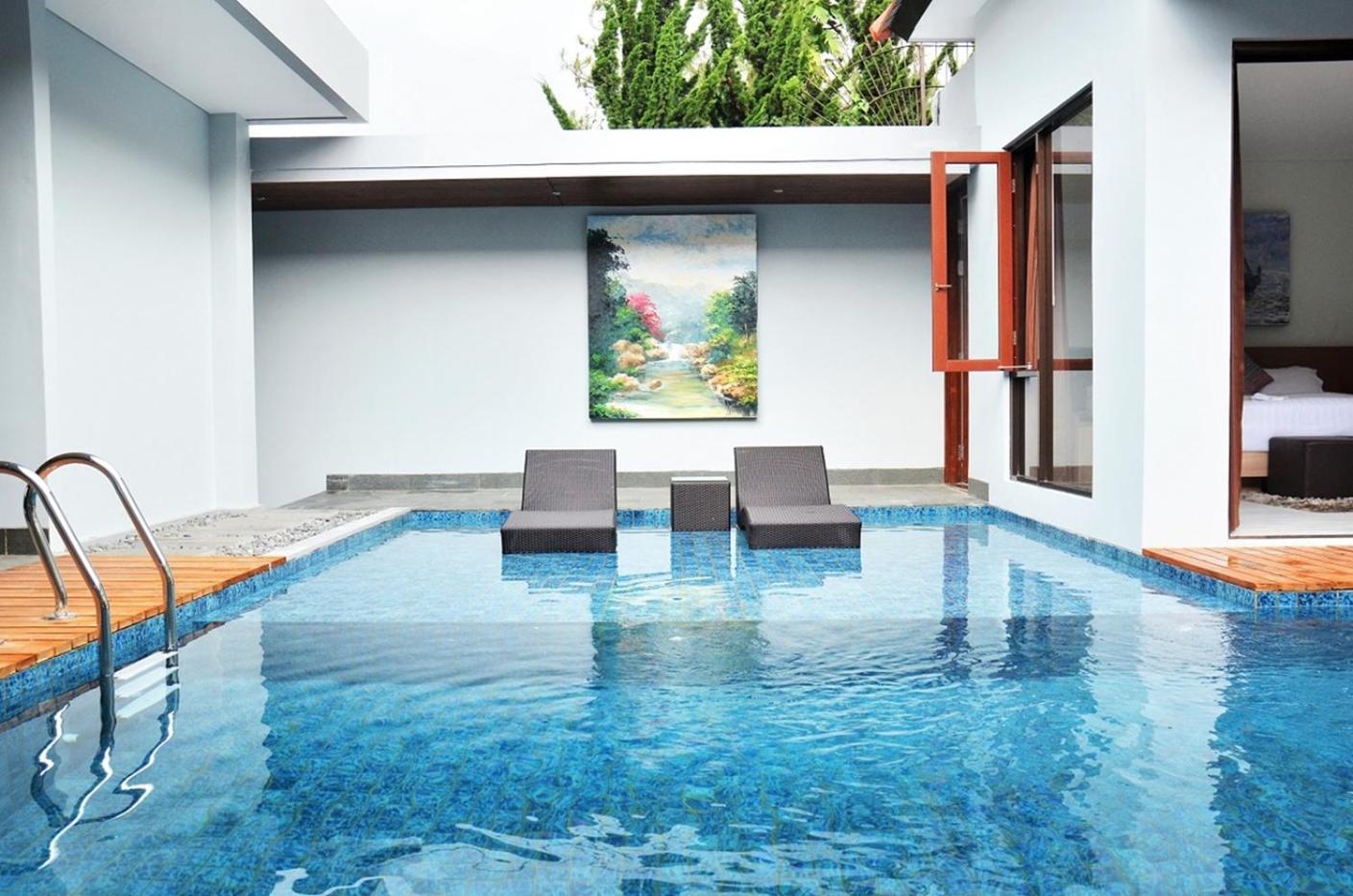 Rumah liburan Kirei Mountain View 7 Bedrooms With A Private Swimming Pool